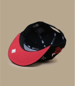 NEW ERA Flower Wordmark 9Fifity Bulls -Mode Chapeaux Magasin flower wordmark 9fifity bulls 4