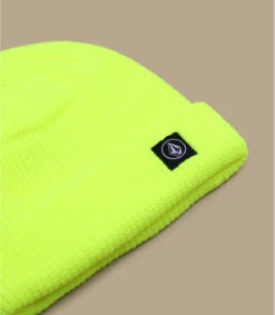 Volcom Full Stone Beanie Yellow -Mode Chapeaux Magasin full stone beanie yellow 2