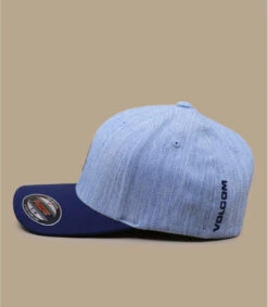 Volcom Full Stone Flexfit Heather Blue -Mode Chapeaux Magasin full stone flexfit heather blue 3