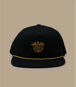 Brixton Global MP Snapback Black