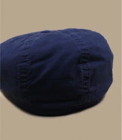 Stetson Hatteras Coton Bio Marine -Mode Chapeaux Magasin hatteras coton marine 1