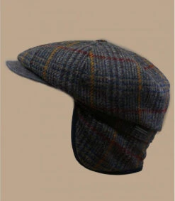 Stetson Hatteras EF Wool Olive Brown Check -Mode Chapeaux Magasin hatteras ef wool olive brown checkHatteras20EF20Wool20olive20brown20check20Stetson