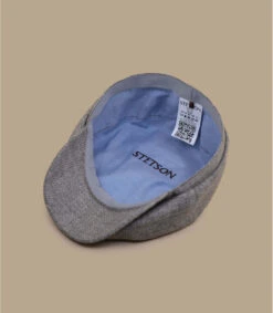 Stetson Hatteras Vigin Wool Linen Grey -Mode Chapeaux Magasin hatteras vigin wool linen grey 2