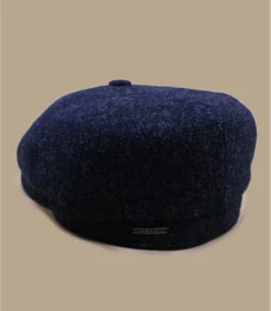 Stetson Hatteras Wool Navy -Mode Chapeaux Magasin hatteras wool navy 1
