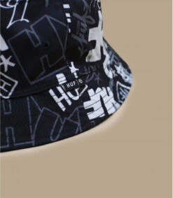 HUF Haze Bucket Black -Mode Chapeaux Magasin haze bucket blackBob20Huf20noir