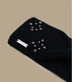 Seeberger Headband With Pearl Black -Mode Chapeaux Magasin headband with pearl black 1