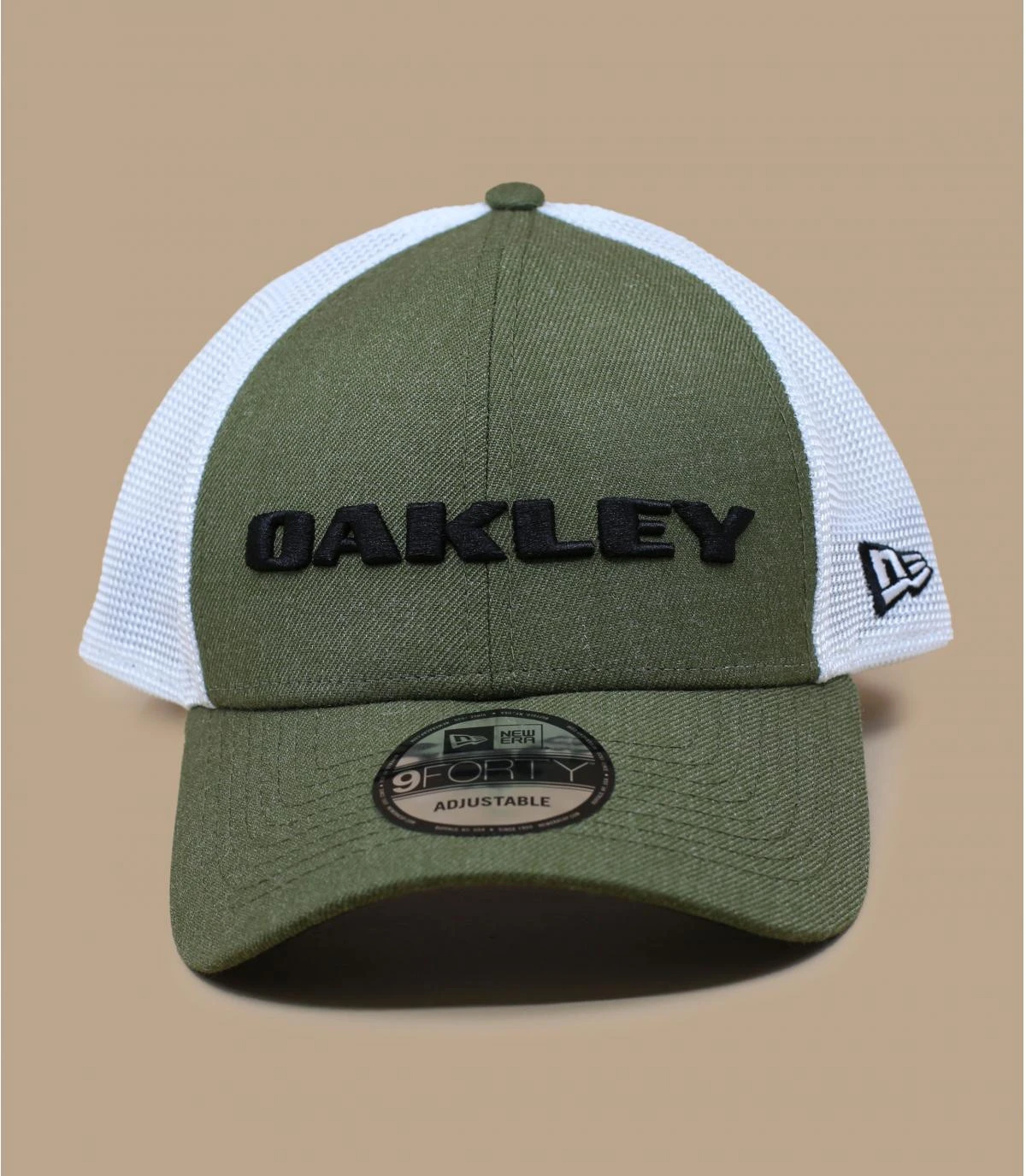 Oakley Heather New Era Trucker Dark Brush 2 Oakley Heather New Era Trucker Dark Brush – Image 2