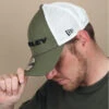 Oakley Heather New Era Trucker Dark Brush