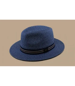 Bailey Hester Navy Heather -Mode Chapeaux Magasin hester navy heatherBailey20fedora20paille20bleu20Bailey