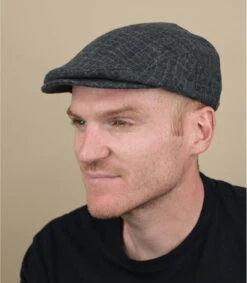 Brixton Hooligan Washed Navy Grey