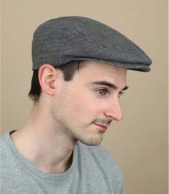 Stetson Kent Cotton Linen Blue Strips