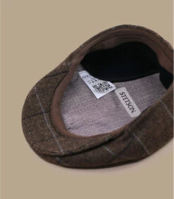 Stetson Kent Wool EF Brown Herringbone -Mode Chapeaux Magasin kent wool ef brown herringbone 4