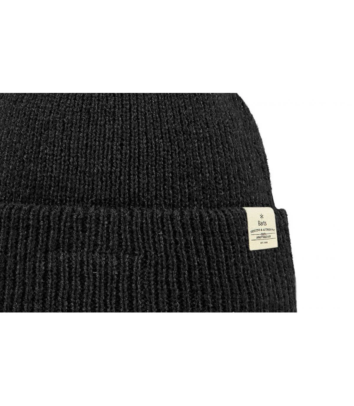 Barts Kinabalu Beanie Black 3 Barts Kinabalu Beanie Black – Image 3