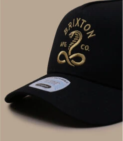 Brixton KY C MP Trucker Black -Mode Chapeaux Magasin ky c mp trucker black 2
