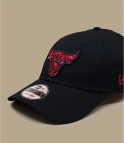 NEW ERA Marble Infill 940 Bulls Black -Mode Chapeaux Magasin marble infill 940 bulls black 2