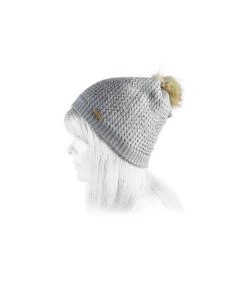Barts Marceline Beanie Heather Grey -Mode Chapeaux Magasin marceline beanie heather greyBarts20bonnet20pompon20fourrure20gris20chin