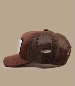 OBEY Marked Trucker Sepia -Mode Chapeaux Magasin marked trucker sepia 3
