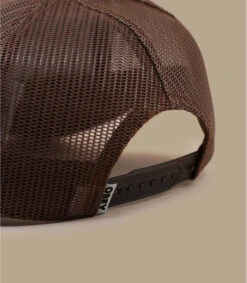 OBEY Marked Trucker Sepia -Mode Chapeaux Magasin marked trucker sepia 4