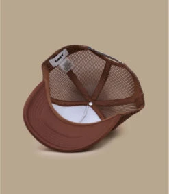 OBEY Marked Trucker Sepia -Mode Chapeaux Magasin marked trucker sepia 5