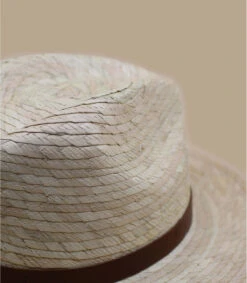 Brixton Messer Straw Fedora Natural -Mode Chapeaux Magasin messer straw fedora natural 3