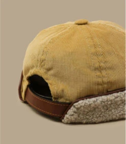 Miki Corduroy & Fleece Sand -Mode Chapeaux Magasin miki corduroy fleece sand 2