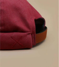 Miki Red -Mode Chapeaux Magasin miki redbonnet20docker20rouge