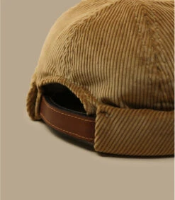 Miki Velvet Corduroy Tan -Mode Chapeaux Magasin miki velvet corduroy tan 2