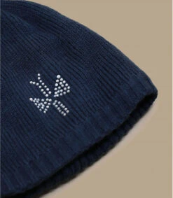 Mini Shiny Kid Marine -Mode Chapeaux Magasin mini shiny kid marinebonnet20enfant20marine20pompon20four