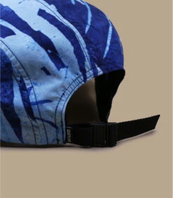 Monoprint 5 Panel Blue -Mode Chapeaux Magasin monoprint 5 panel blue 4