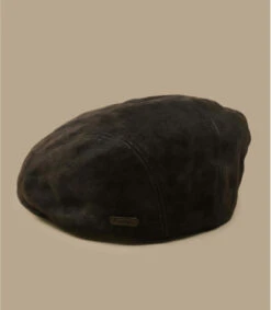Napoli Cuir Vieilli Chocolat -Mode Chapeaux Magasin napoli cuir vieilli chocolat 2