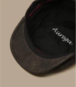 Napoli Cuir Vieilli Chocolat -Mode Chapeaux Magasin napoli cuir vieilli chocolat 3