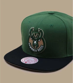 Mitchell & Ness NBA Core Basic Snapback Bucks -Mode Chapeaux Magasin nba core basic snapback bucks 2