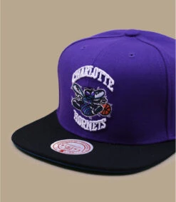 Mitchell & Ness NBA Core Basic Snapback Hornets -Mode Chapeaux Magasin nba core basic snapback hornets 2
