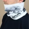 Picture Neck Warmer Dad & Son