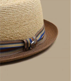 Noham Raphia -Mode Chapeaux Magasin noham raphiapork20pie20beige20brun