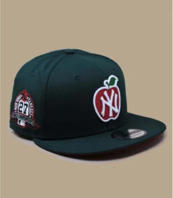 NEW ERA NY Apple 9Fifty Dark Green -Mode Chapeaux Magasin ny apple 9fifty dark green 2