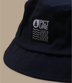 Picture Okori 2in1 Bucket Blue Paisley -Mode Chapeaux Magasin okori 2in1 bucket blue paisley 2