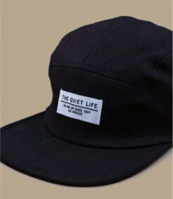 Overdyed Denim 5 Panel -Mode Chapeaux Magasin overdyed denim 5 panel 2