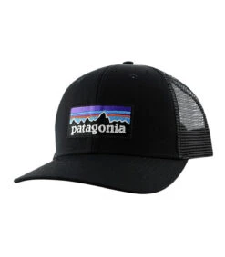 Patagonia P6 Logo Trucker Black -Mode Chapeaux Magasin p6 logo trucker blackPatagonia20Casquette20trucker20Patagonia20noir