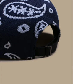 Kangol Paisley Adj Spacecap Sark Blue -Mode Chapeaux Magasin paisley adj spacecap sark blue 4