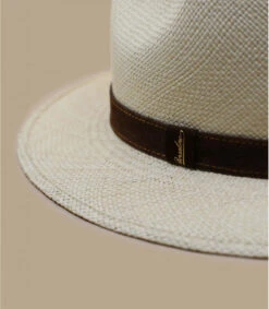 Borsalino Panama Quito Natural -Mode Chapeaux Magasin panama quito natural 2