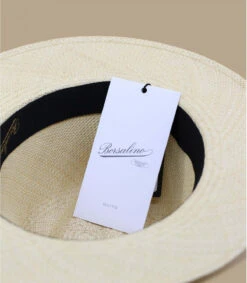 Borsalino Panama Quito Natural -Mode Chapeaux Magasin panama quito natural 4