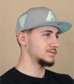 NEW ERA Pastel Patch 9Fifty Diamondbacks Grey Blue