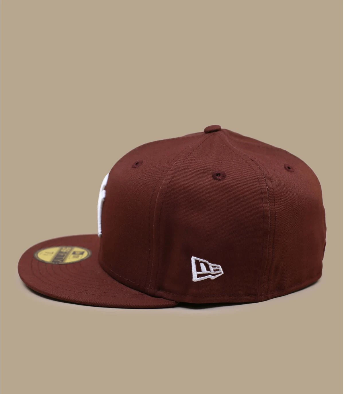 NEW ERA Patch 59Fifty NY Walnut Brown 4 NEW ERA Patch 59Fifty NY Walnut Brown – Image 4