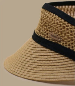 Barts Patience Visor Natural -Mode Chapeaux Magasin patience visor natural 2