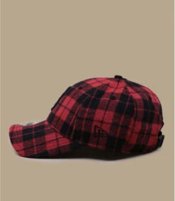 NEW ERA Plaid 9Forty Boston Scarlet -Mode Chapeaux Magasin plaid 9forty boston scarlet 3
