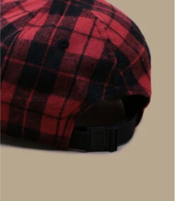 NEW ERA Plaid 9Forty Boston Scarlet -Mode Chapeaux Magasin plaid 9forty boston scarlet 4