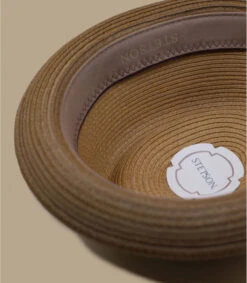 Stetson Pork Pie Toyo Brown -Mode Chapeaux Magasin pork pie toyo brown 4