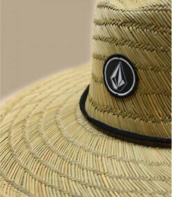 Volcom Quarter Straw Hat Natural -Mode Chapeaux Magasin quarter straw hat naturalchapeau20paille20Volcom
