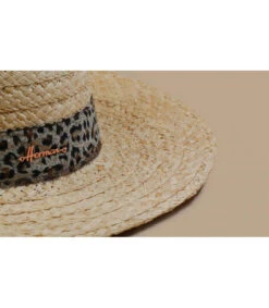 Secret Brown -Mode Chapeaux Magasin queen jungle browncapeline20paille20foulard